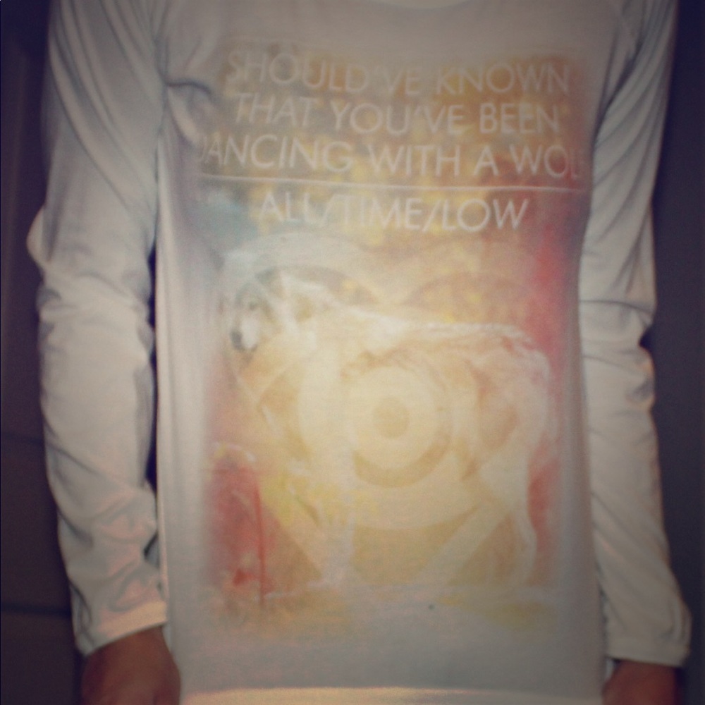 All time low lyric sweatshirt